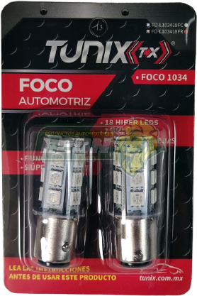 FOCO 1034 18 HIPERLEDS CON FLASH ROJO