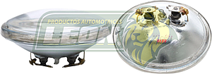 UNIDAD SELLADA 4416 REDONDA 4.5” T/AVION 37W 12V 2T. LUZ INCANDESCENTE