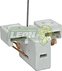PORTACARBON ALTERNADOR FORD (39-202) SERIE 2G AEROSTAR, BRONCO E150, E250, E350, ESCORT, F150, F250, F350, F53, F59, LTD, MUSTANG, RANGER, TEMPO, TAURUS, THUNDERBIRD (CON CARBONES) (GC-402)