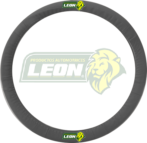 FUNDA P/VOLANTE PIEL GENUINA GRIS UNIVERSAL