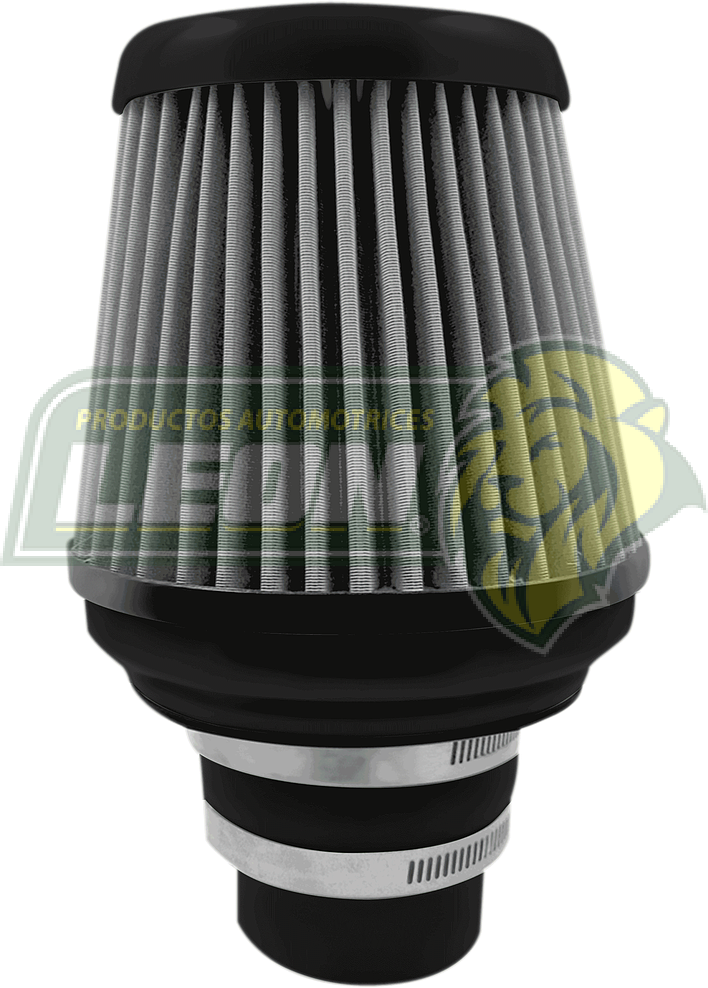FILTRO AIRE ALTO FLUJO NEGRO C/COPLE INCLUIDO (CH4161/BK)