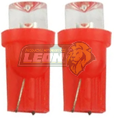 FOCO PELLIZCO LED ROJO (JGO. c/2 pz.) (158R-1)
