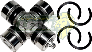 CRUCETA CARDAN DATSUN 81-93 PICK UP AMERICANAS  GUN-27, 5-1501X, 1-0027, 391, 220-00 ) = 37125-49W26, DIA: 25.00 MM, DIST. SEGURO/CANDADO: 43.90 MM, CANDADO INT.