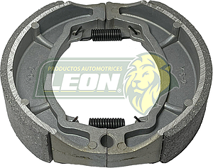 BALATAS FRENO TAMBOR SEMI-METALICA  FT125TS 16-23, DM125 17-21, W150 17-24, WS175 SPORT 18-24, X150G 19-23