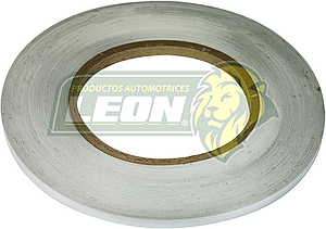 CINTA PLATA CROMO 1/4 POLIESTER 3M 45 MT