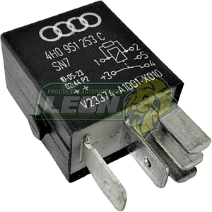 RELEVADOR #646 (5 TERMINALES) UNIVERSAL DELGADO ORIGINAL (4H0951253C) (RELAY)