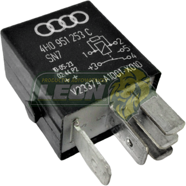 RELEVADOR #646 (5 TERMINALES) UNIVERSAL DELGADO ORIGINAL (4H0951253C) (RELAY)