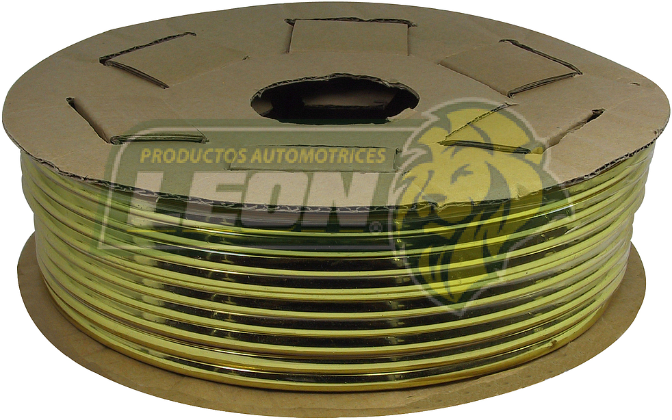 MOLDURA SILVATRIM DORADO ROLLO C/45 MTS. =  VQ1707