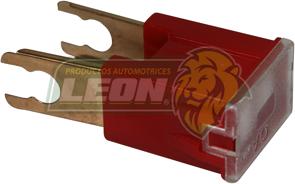FUSIBLE MUELA MACHO 50 AMP HORQUILLA = ARE50-URV ROJO