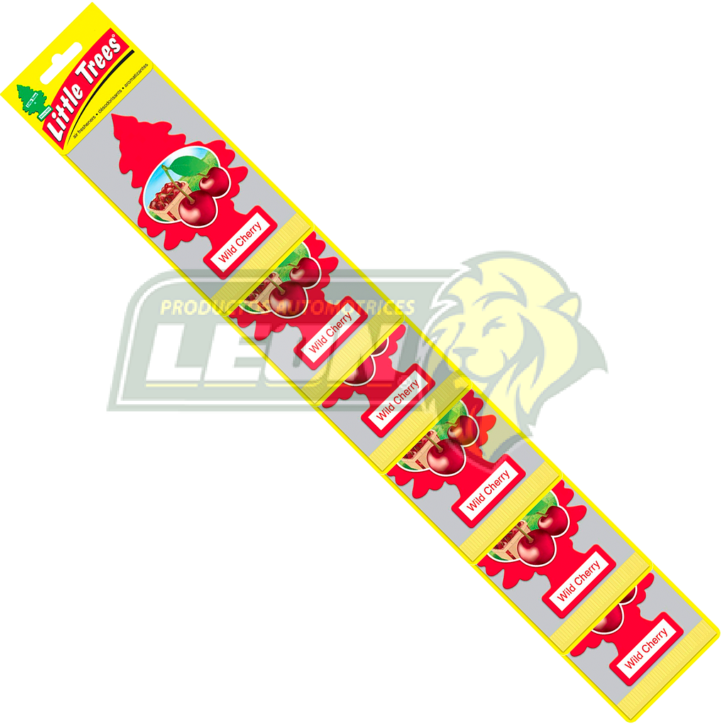 AROMATIZANTE PINO LITTLE TREES TIRA C/24 PIEZAS WILD CHERRY