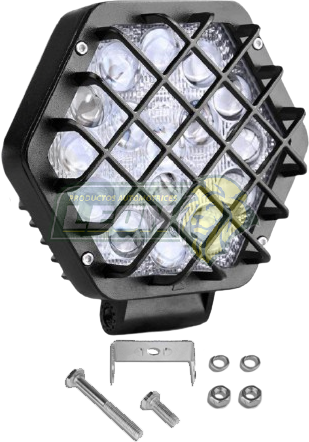 FARO FIJO DE 16 HIPERLEDS 12V 48W OFF ROAD ($ X PIEZA)