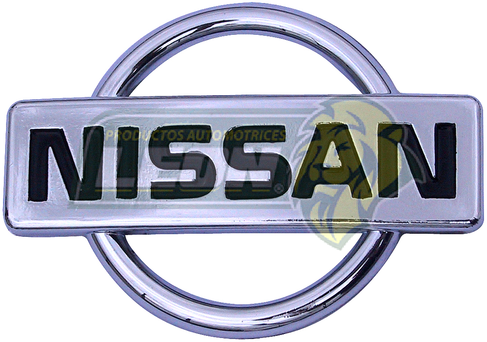 EMBLEMA CROMADO NISSAN CAJUELA TSURU III 00/03 E009