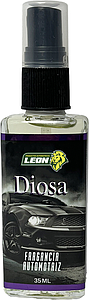 AROMATIZANTE o FRAGANCIA AUTOMOTRIZ LIQUIDO (ENVASE VIDRIO) 35 ml. DAMA DIOSA (DIOSA VIP)