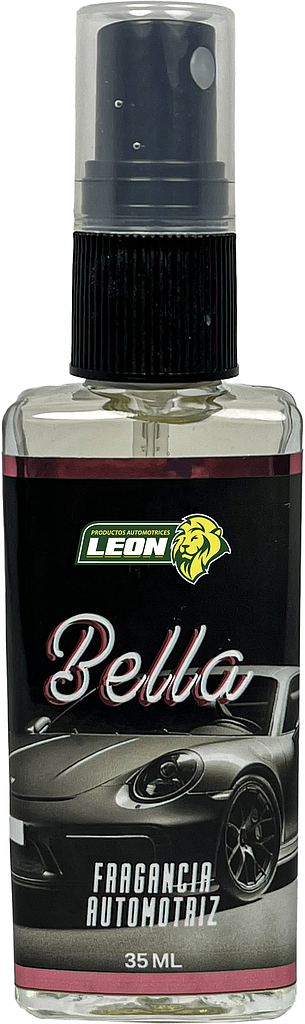 AROMATIZANTE o FRAGANCIA AUTOMOTRIZ LIQUIDO (ENVASE VIDRIO) 35 ml. DAMA BELLA (LA VIDA ES BELLA)