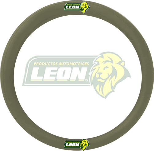 FUNDA P/VOLANTE T/PIEL BEIGE (TANGA) LISA CON DEDOS MARCADOS P/CAMIONETAS