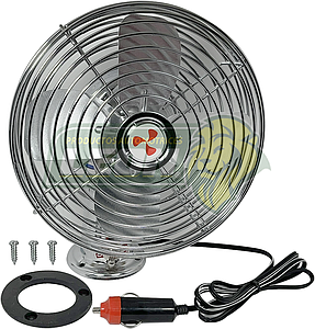 VENTILADOR METALICO AUTOMOTRIZ  6” ALTA POTENCIA (2 VELOCIDADES) = FAN13506AS