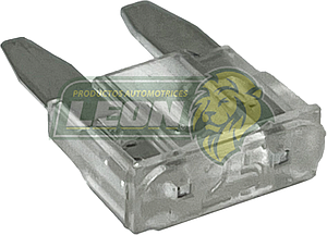 FUSIBLE TIPO CLAVIJA MINI TRANSPARENTE 25A (MIN25)