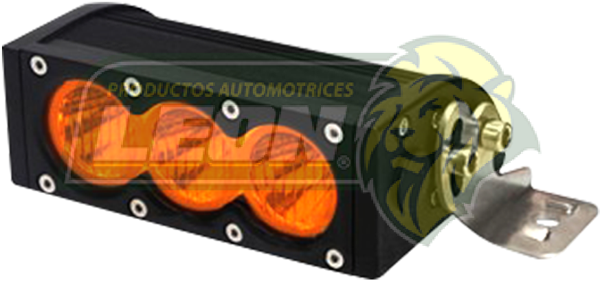 FARO o BARRA 3 HIPERLEDS 10W C/U AMBAR TUNIX