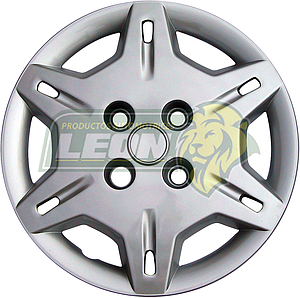 TAPON DE RIN 13" COLOR GRIS TIPO CHEVY 656 (JGO. c/4 pz.) ABS = T-ABSLGRR130012
