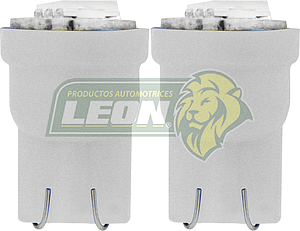 FOCO TIPO PELLIZCO 12V LED BLANCO (REMPLAZABLE CON EL FOCO 158) (JGO. c/2 pz) TUNIX
