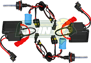 FOCO 9007 HID XENON 8000K (JGO. 2 FOCOS Y 2 BALASTRAS SLIM)