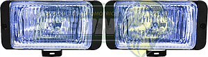 FARO RECTANGULAR 14.2x7.1 cm TIPO GM AZUL (JGO. c/2 pz.)