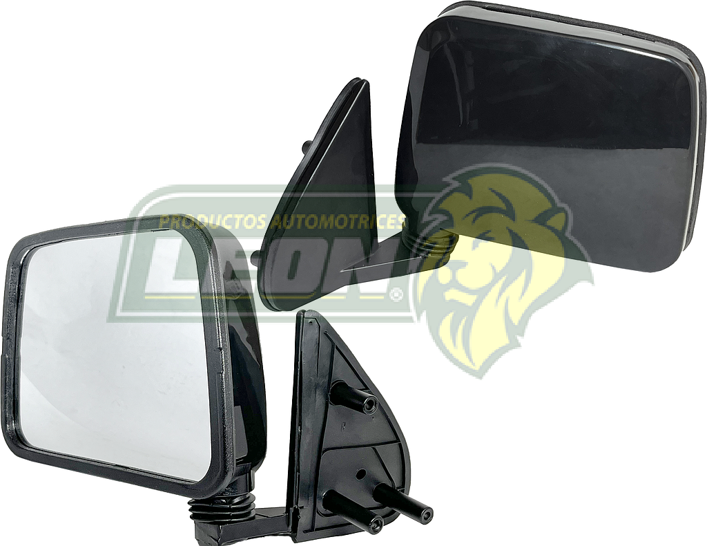 ESPEJO LATERAL NISSAN PICK-UP D21 98-01 PLASTICO NEGRO (L)