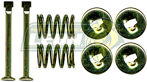 JUEGO DE CLAVO BALATA HYNO CAMION DE CARGA (VASTAGO 66 mm, LARGO TOTAL 75.5 mm)