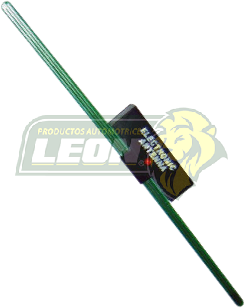 ANTENA ELECTRONICA P/PARABRISAS VERDE C/FOCO