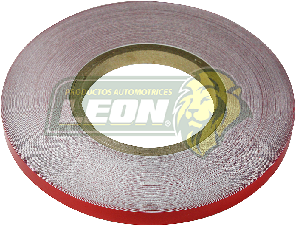 CINTA REFLEJANTE 1/2" ROJA 32 MTS