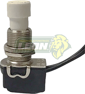 SWITCH o INTERRUPTOR “COLA DE RATA CON BOTON DE DOBLE ACCION ARROW-HART (CABLE C/15 cm DE LARGO)