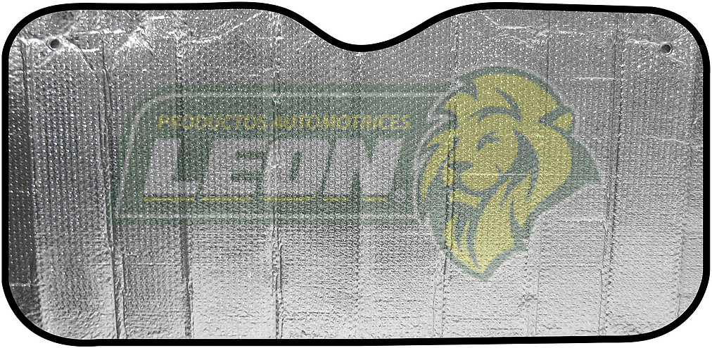 CORTINA PARASOL DE PARABRISAS METALIZADA PLATA 130x60 cm (FF1402/SIL)