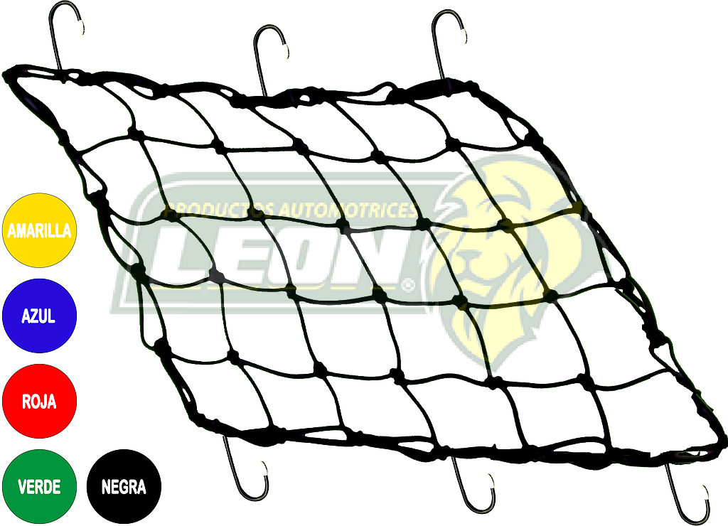 RED CHICA DE LIGA P/EQUIPAJE (VERDE, ROJO, AMARILLO, AZUL) = VS2511