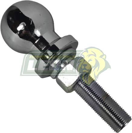 BOLA DE REMOLQUE PARA 2,000 LIBRAS 1” 7/8x3/4x3” CROMADA