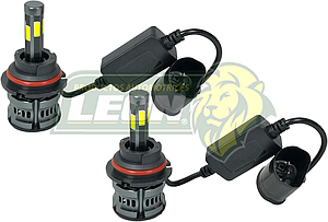FOCO LED 9004 ALTA Y BAJA SISTEMA COMPLETO 6 CARAS LED 3T. (JGO. c/2 pz.)