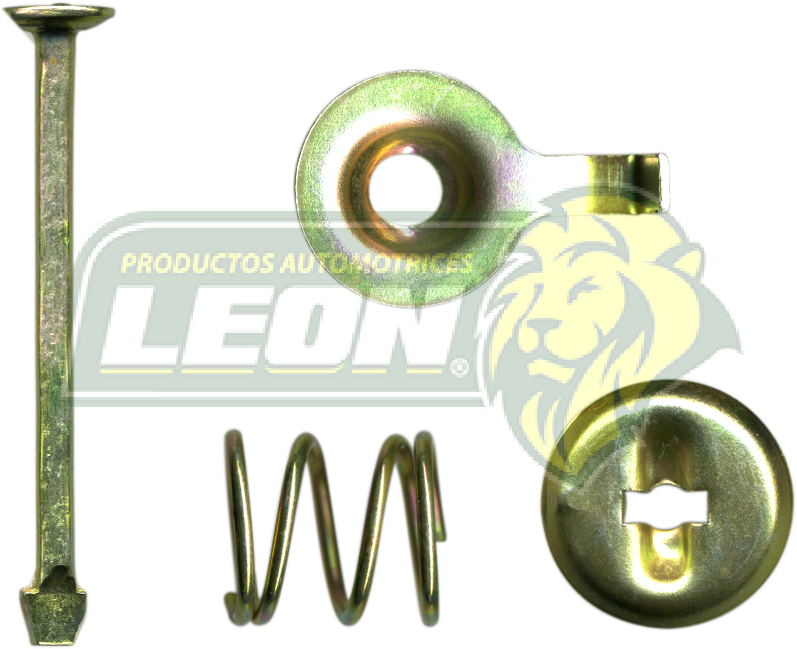 JUEGO DE CLAVO BALATA TOYOTA RAV4 II (1 CLAVO (2), 1 RESORTE, 2 CAZUELAS)