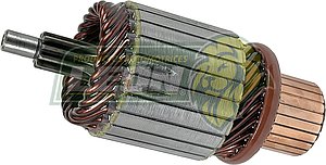 ARMADURA DELCO PG260 D 12V PMGR BUICK, CADILLAC, G.M.  AVEO, GMC, NISSAN, OLDSMOBILE, PONTIAC (5040-3411, 8000045, 9000868, LESTER 6491, 6493, 6494 109MM) (10 ESTRIAS)