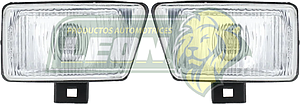 FARO RECTANGULAR P/FACIA VW JETTA BLANCO 7.1x13.1 cm (JGO. c/2 pz.)