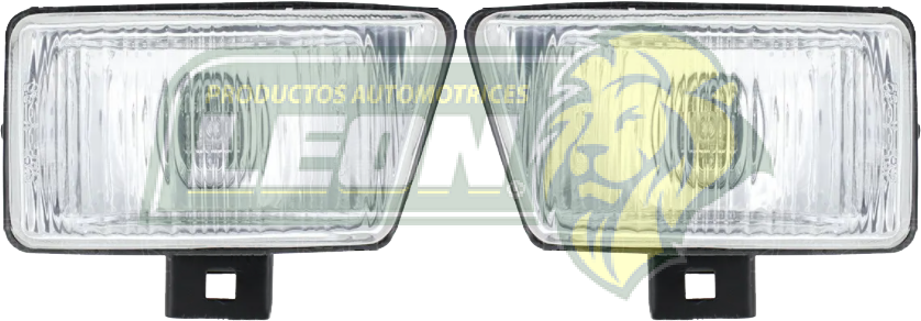 FARO RECTANGULAR P/FACIA VW JETTA BLANCO 7.1x13.1 cm (JGO. c/2 pz.)