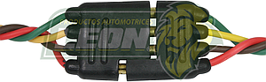 CONECTOR MOLDEADO 4 VIAS “PLANO” G065