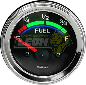 MARCADOR APARATO FISICO COMBUSTIBLE UNIVERSAL  12V (260938) CROM VEETHRE