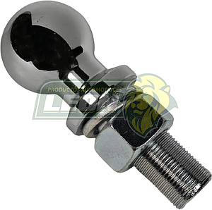 BOLA DE REMOLQUE PARA 5,000 Lbs. 2”x1”x2” 1/2 CROMADA