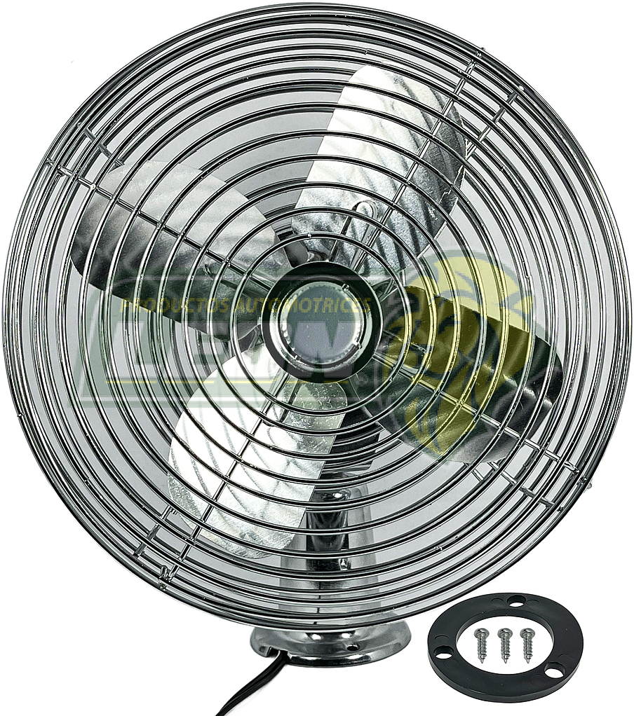 VENTILADOR METALICO COMPLETO DE 8” REJILLA METALICA (FAN13508AS)