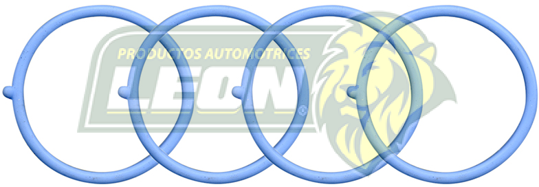 LIGAS ADMISION G.M. CORSA, TORNADO 1.8L 03-09 (93397790) (JGO. c/4 pzas.)