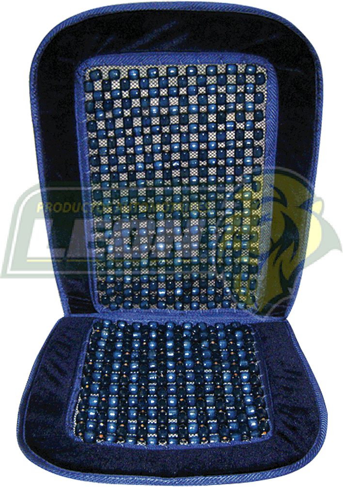 RESPALDO DE BOLITAS c/MARCO DE VELOUR AZUL (ARE655A-BLU)