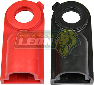 CAPUCHON BATERIA MODELOS NUEVOS (JGO. ROJO Y NEGRO) G159