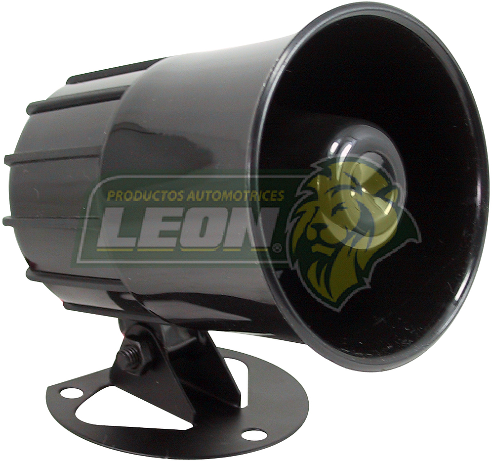 MINI SIRENA DE 6 TONOS 3" NEGRA