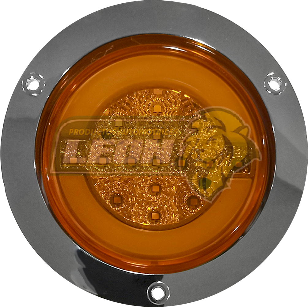 PLAFON REDONDO 15 LEDS OJO DE ANGEL TIPO GEL, FUNCIONE ALTA, BAJA (ESTROBO)