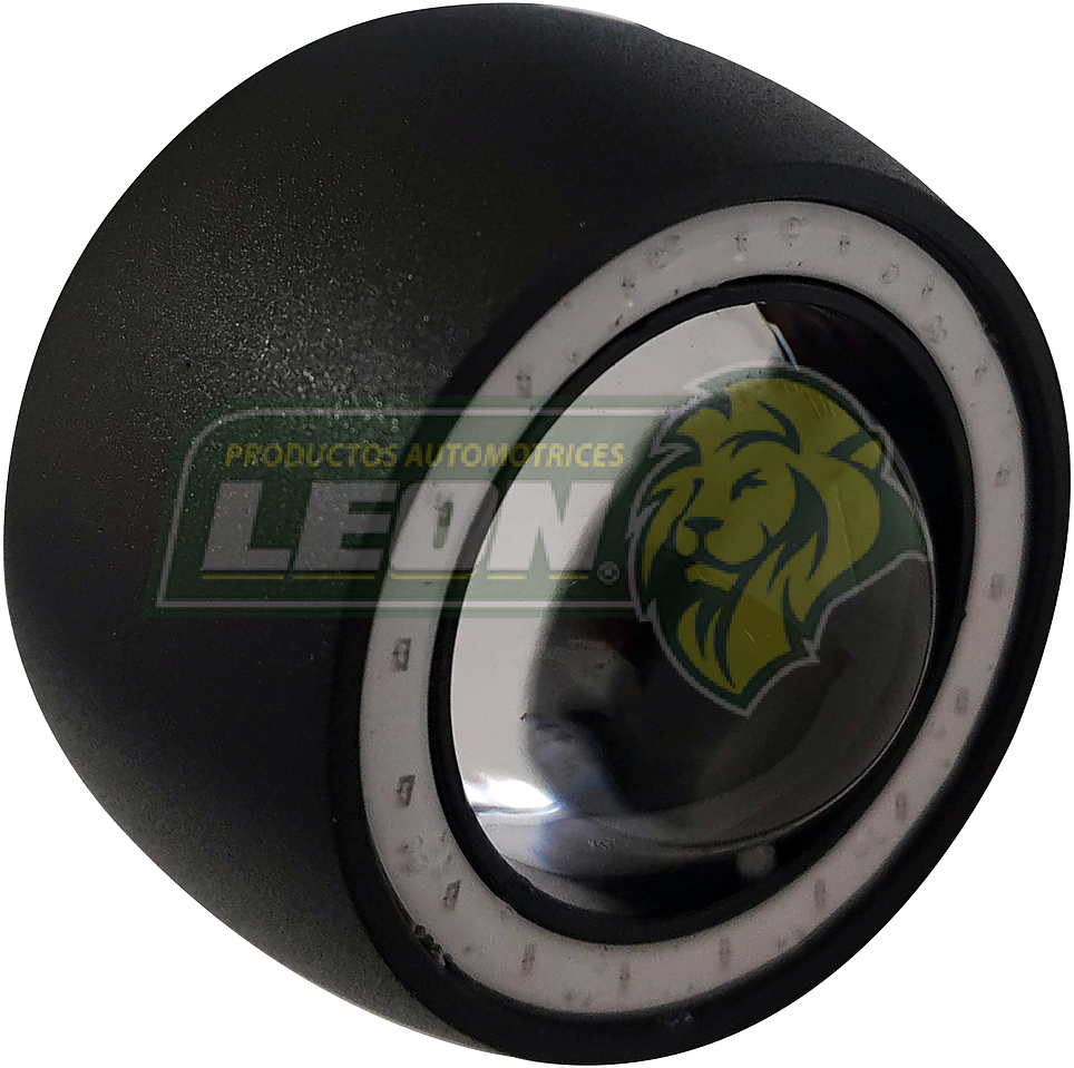 FARO MOTO ALTA-BAJA Y ESTROBO OJO DE ANGEL AZUL LEDS 5W