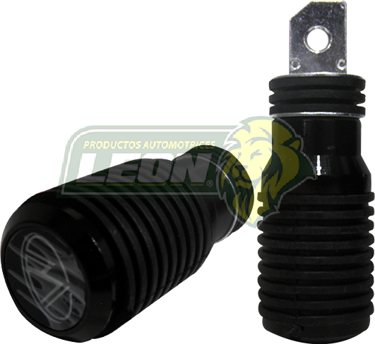 PEDAL PARA MOTO NEGRO (PAR)